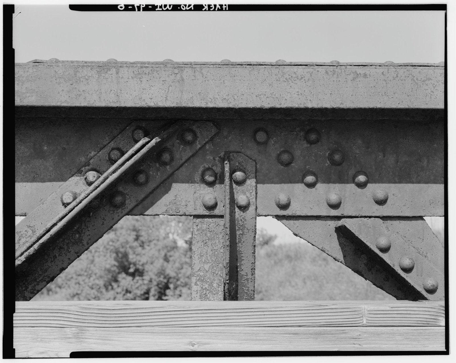 Upper connection, Scofield Road Bridge